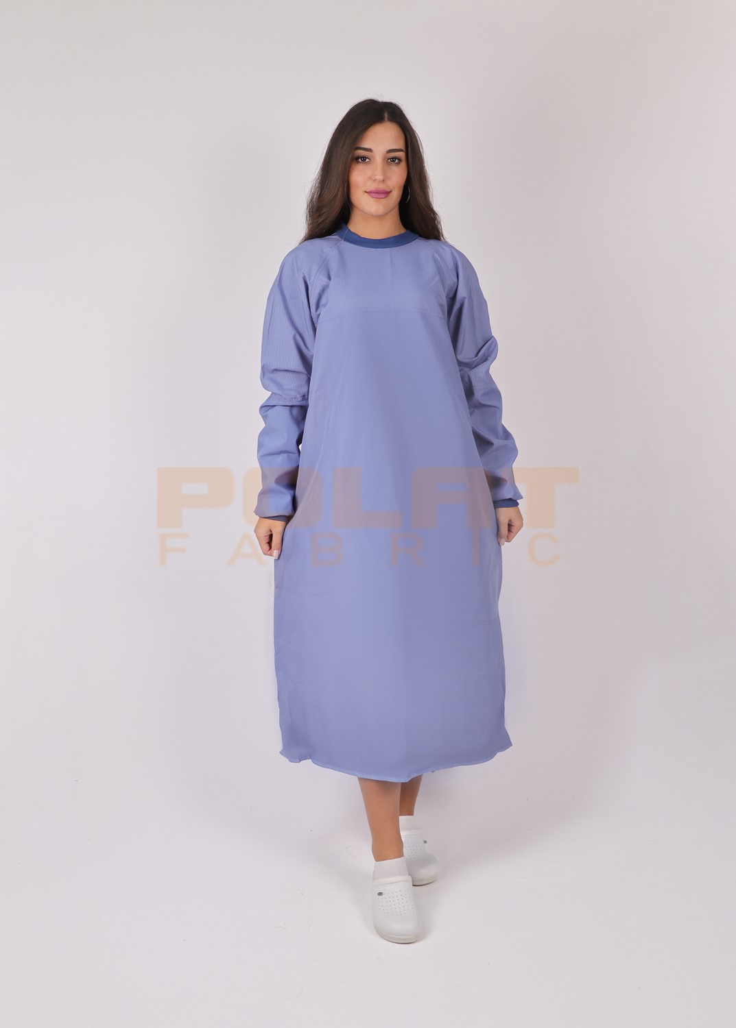 Boks Önlüğü Gümüş İplikli 